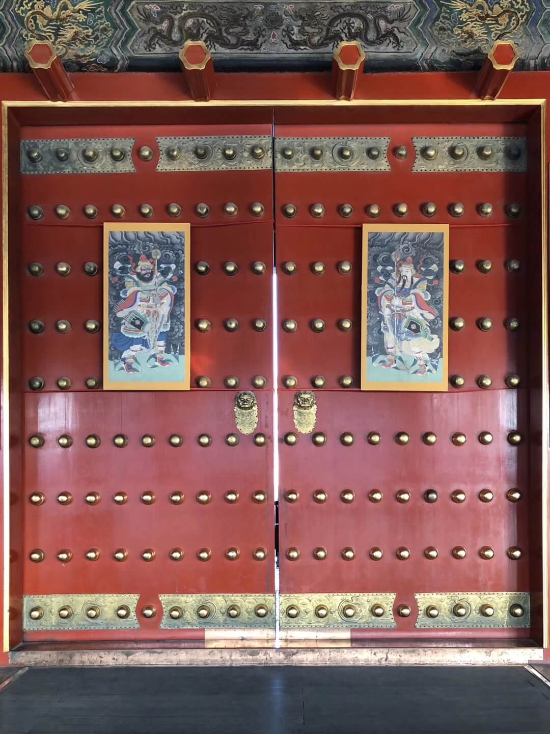 La porte de la cite d’interdite La porte de la cite d'interdite Pekin Chine