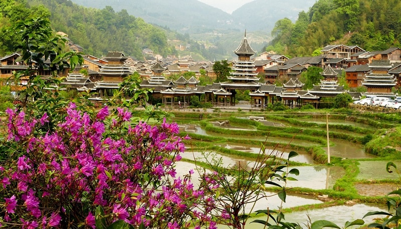 Village de Zhaoxing Guizhou Village de Zhaoxing Guizhou