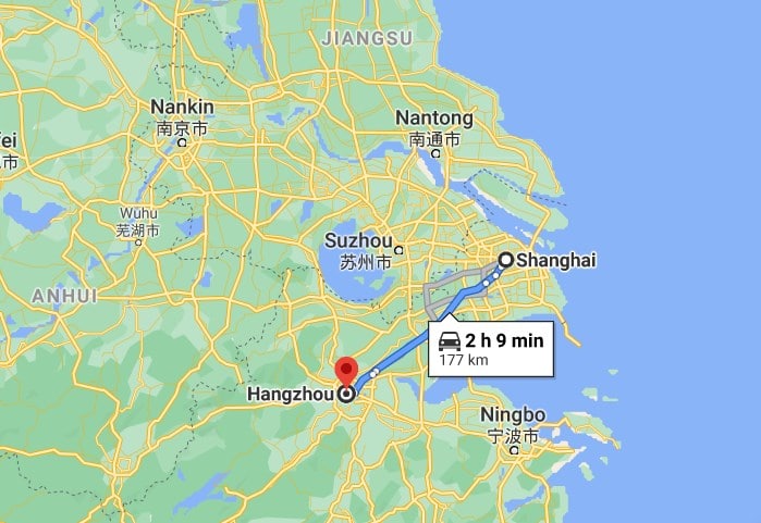 Carte-Hangzhou Carte-Hangzhou
