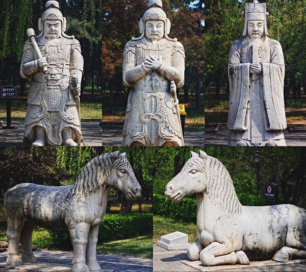 Statues de Tombeaux des Ming
