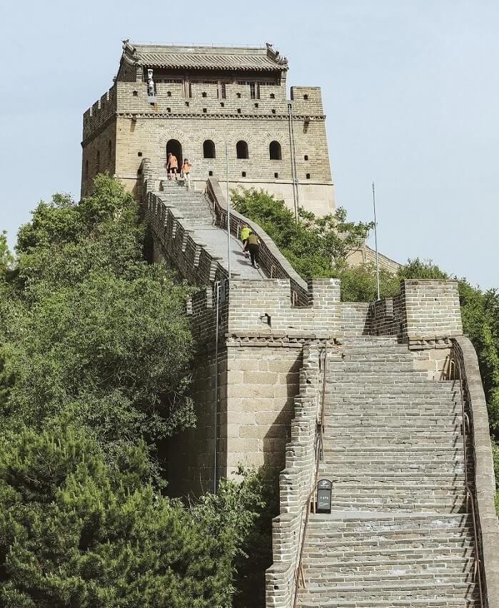 Muraille de Chine à Badaling à Pekin