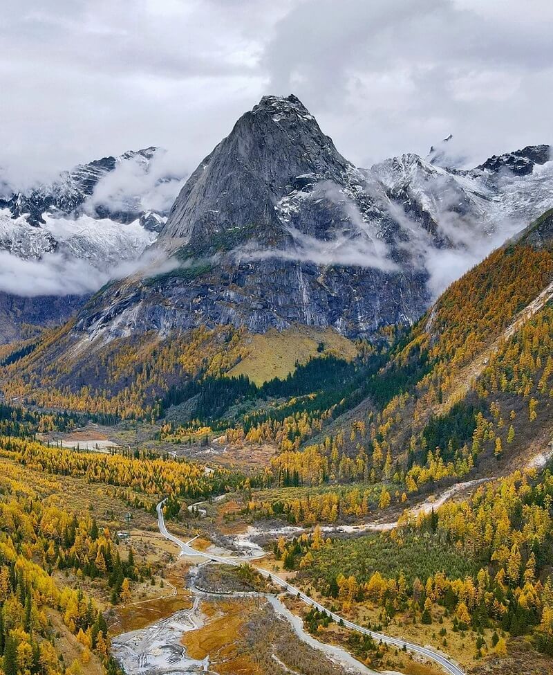 Le Mont Siguniang Chine