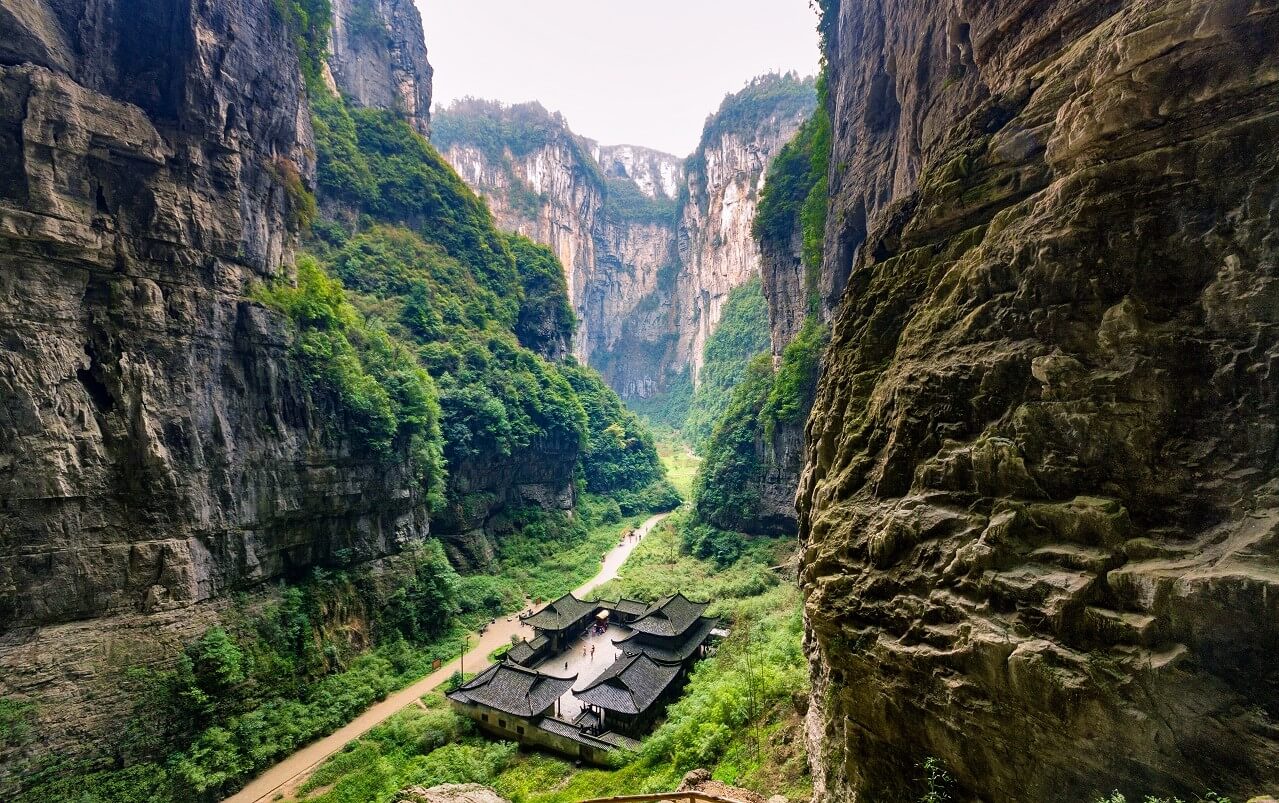 Chongqing Wulong krast national geology park