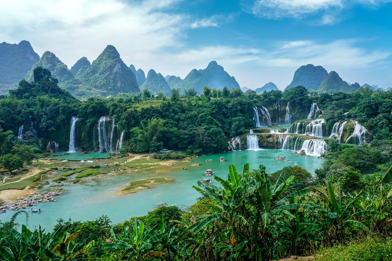 Cascade de Detian Guangxi Vietnam