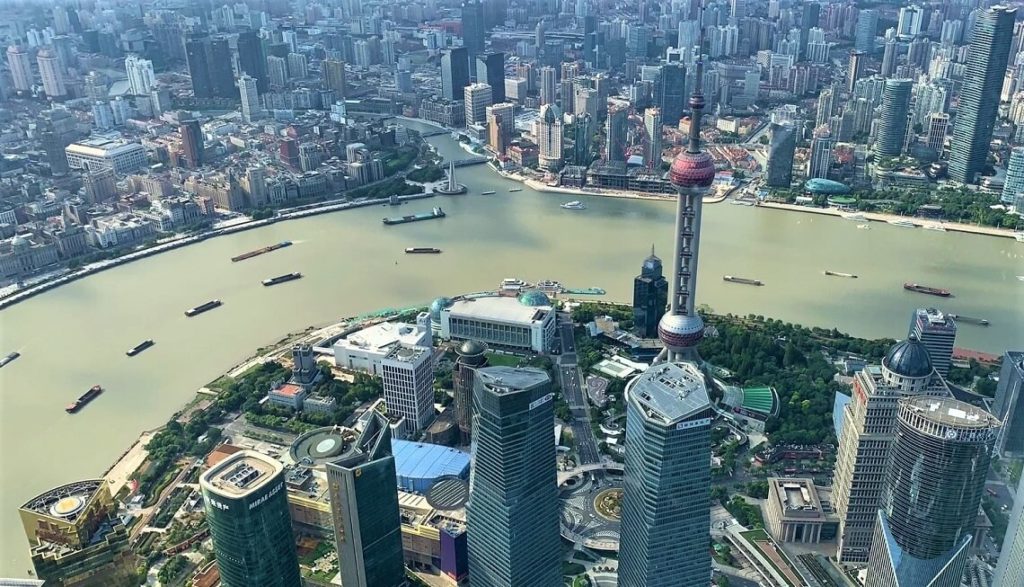 vue depuis Shanghai tower