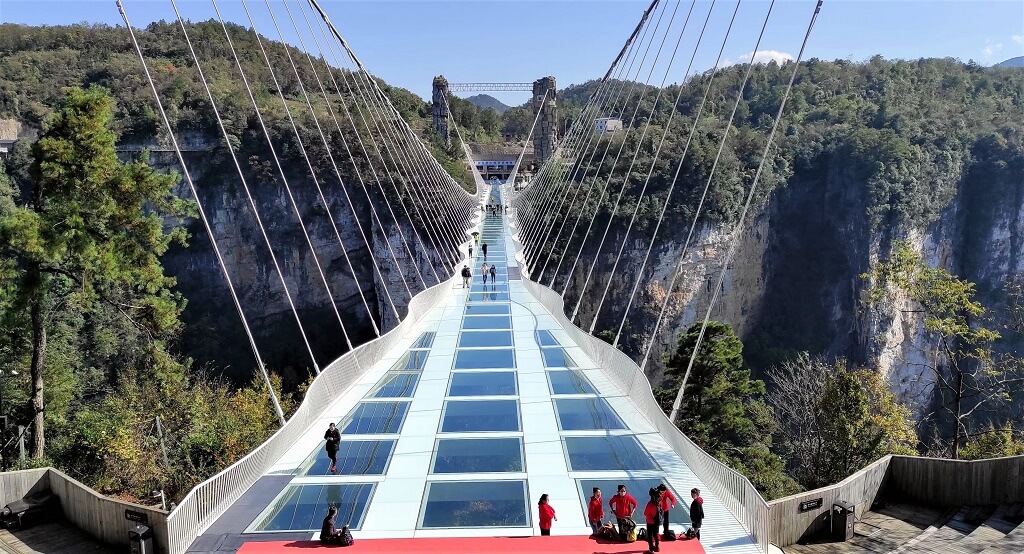 Pont en verre zhangjiajie