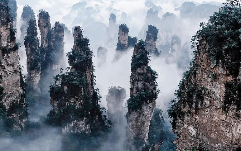 Zhangjiajie Parc nationale Hunan