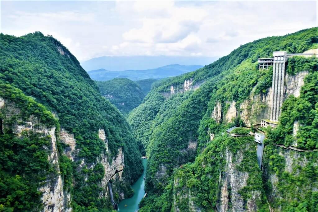 zhangjiajie grand canyon