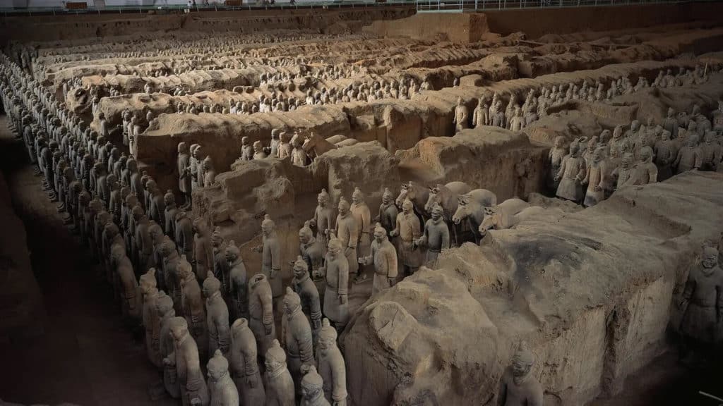 L'armée de terre cuite de Qin