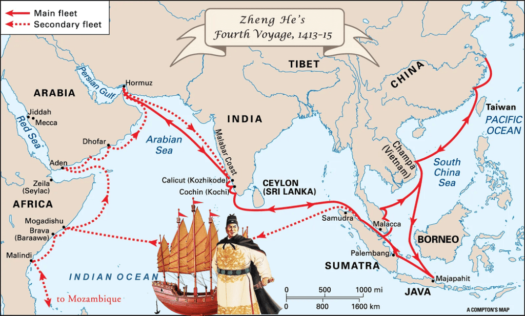 Le voyage de Zheng he