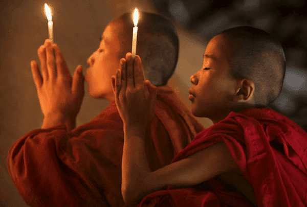 Moines-tibetains- Yunnan