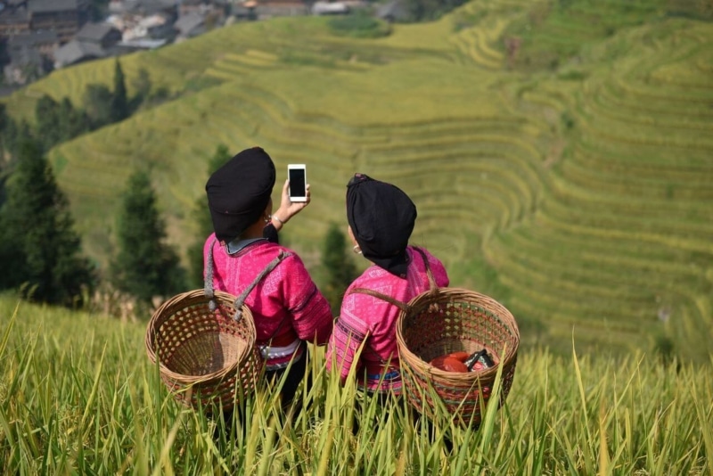 Femmes Yao Longji Guilin