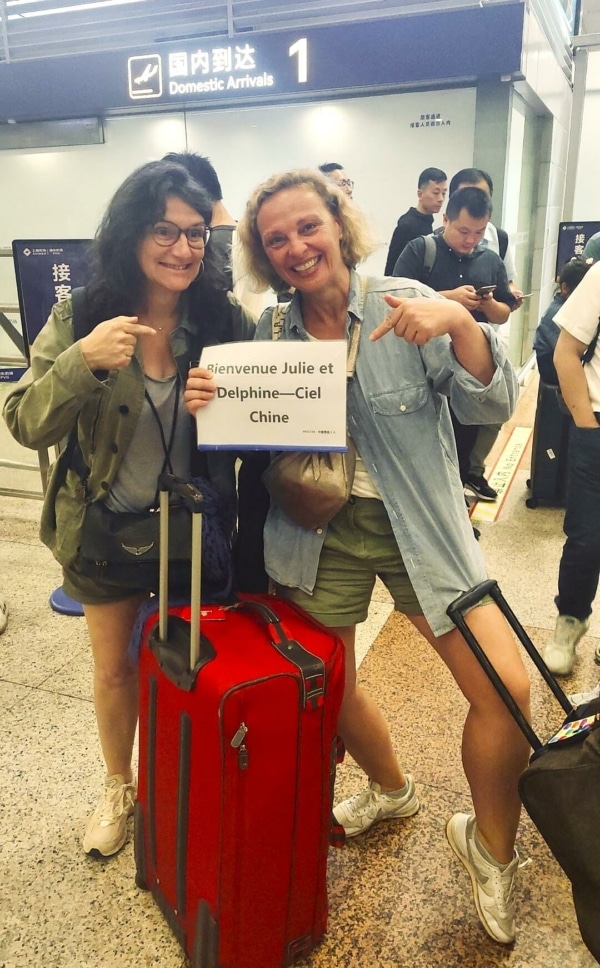 Julie et Delphine Voyage Chine aout 2025