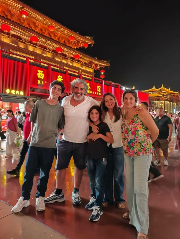 La famille de Débora -Voyage en Chine - Août 2025
