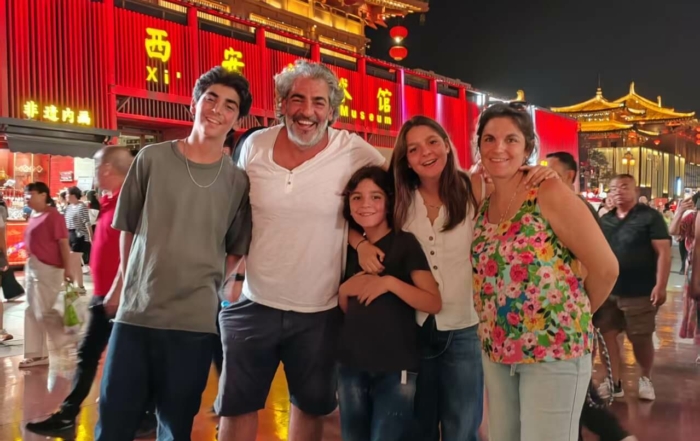 La famille de Débora -Voyage en Chine - Août 2025