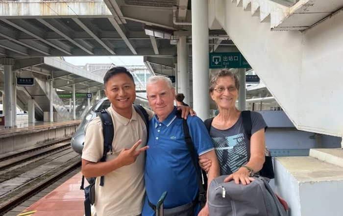 Jean Francois et therese Guilin Voyage