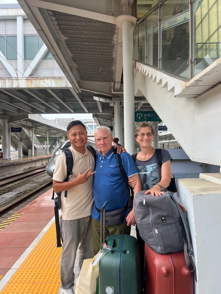 Jean Francois et therese Guilin Voyage