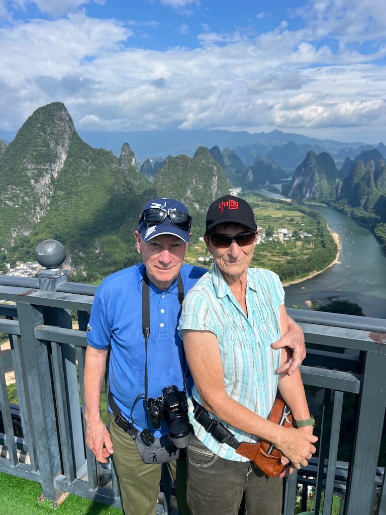 Jean francois et Therese voyage Chine Yangshuo