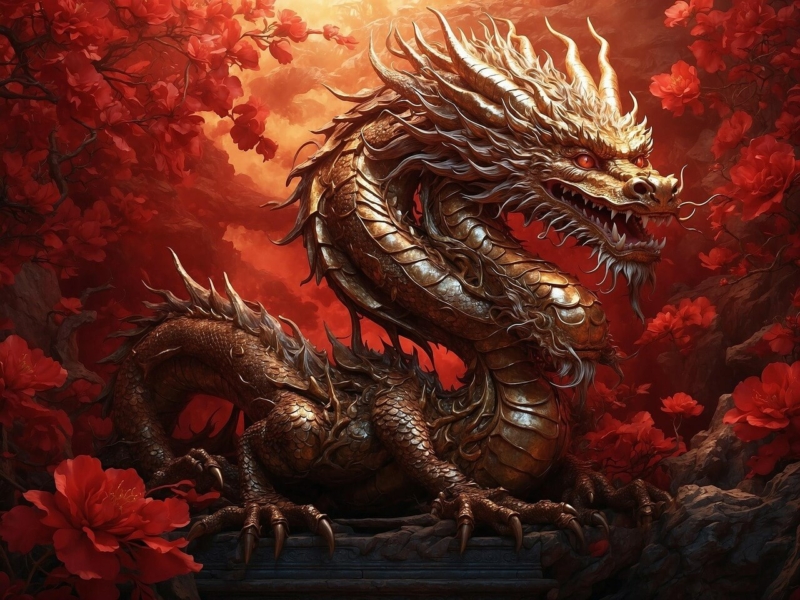 dragon chinois
